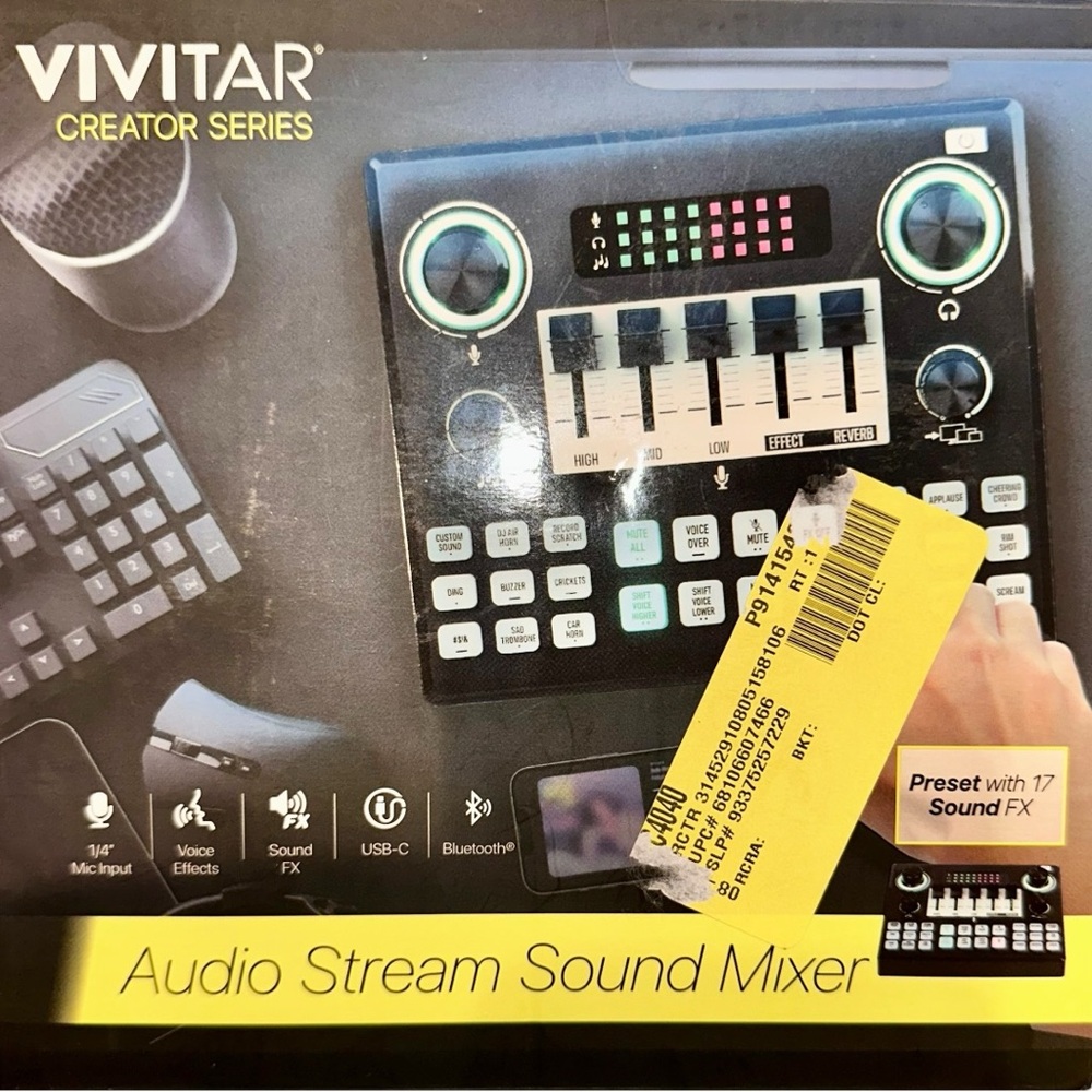 Vivitar Audio Stream Sound Mixer- NEW - Picture 5 of 6